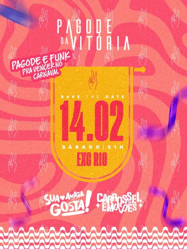 Pagode da Vitória Carnaval RJ