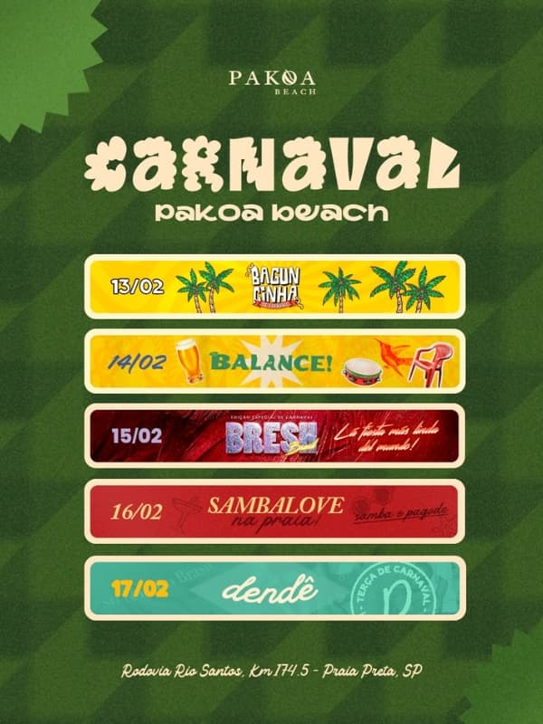 Pakoa Beach Carnaval