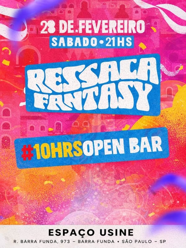 Ressaca Fantasy SP